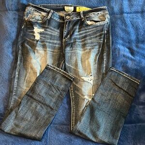 NWOT Indigo Rein skinny blue jeans.  Size 15.